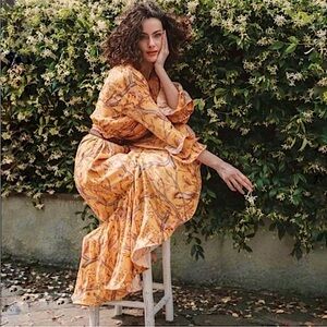 NWOT Johanna Ortiz x H&M Printed Maxi Dress